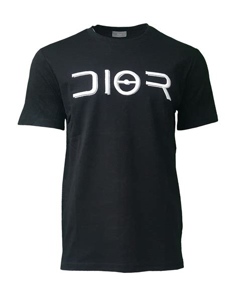 dior black t-shirt|dior shirt men black.